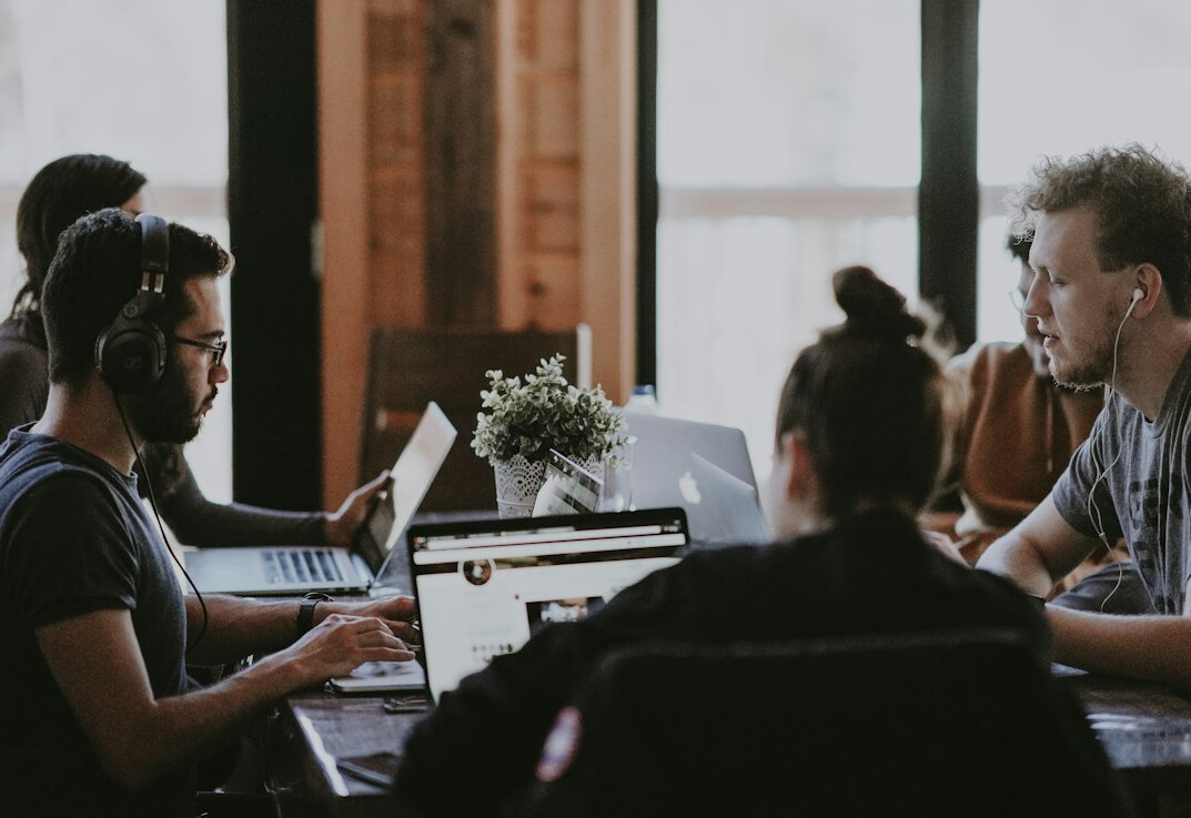 corporate software team